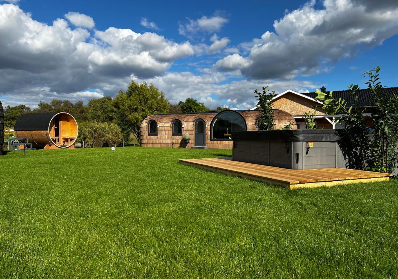 Tirolian Lodge North, Whirlpool, Sauna, Lagerfeuer Bundorf ภายนอก รูปภาพ