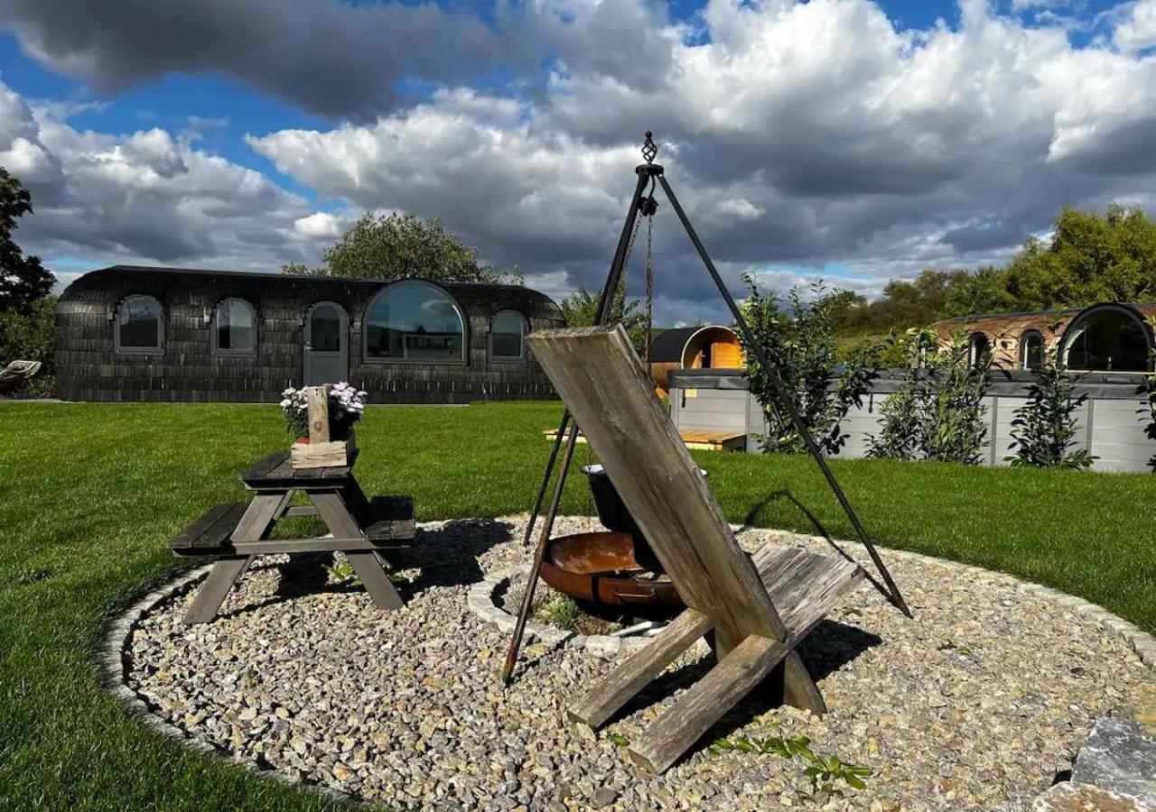 Tirolian Lodge North, Whirlpool, Sauna, Lagerfeuer Bundorf ภายนอก รูปภาพ